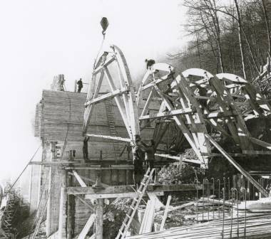 Lehrger&uuml;stb&ouml;gen an der Fischerh&auml;uslebr&uuml;cke